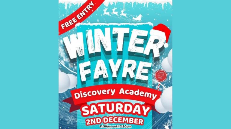 Discovery Academy Winter Fayre – Saturday 2 December 2023