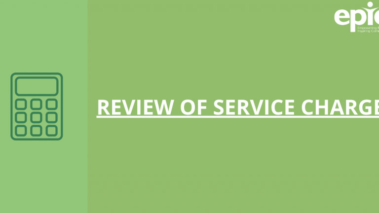 Service Charge Review