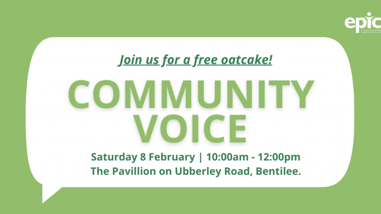 Community Voice event to be held in Bentilee 8 February 2025