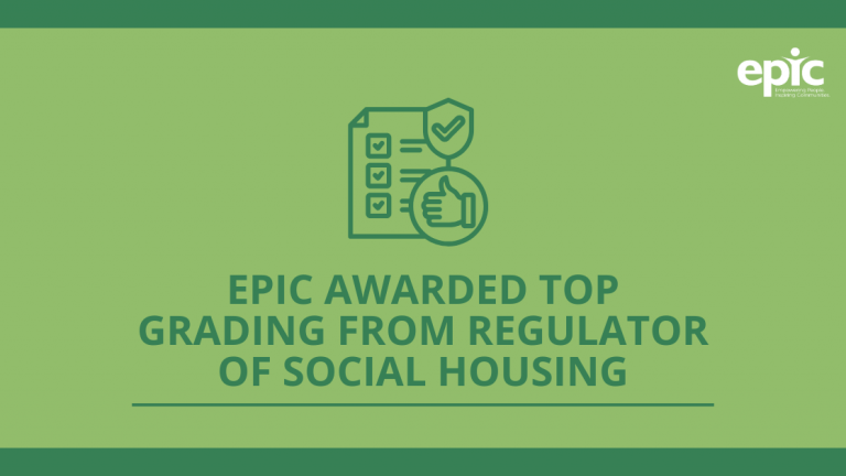 EPIC awarded top C1 grading from the Regulator of Social Housing