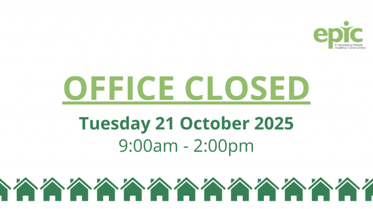 Office closed – Tuesday 21 October