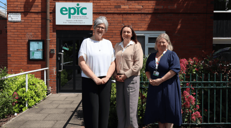 EPIC announces Stoke Thrive at Five as charity of the year